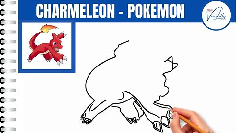 HOW TO DRAW | CHARMELEON - POKEMON | VERY EASY