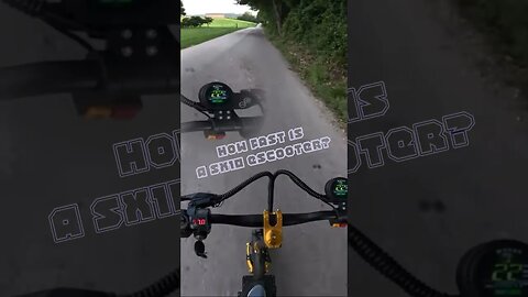 🤯Insane Speed on a scooter, make sure to watch my full review #electricscooter