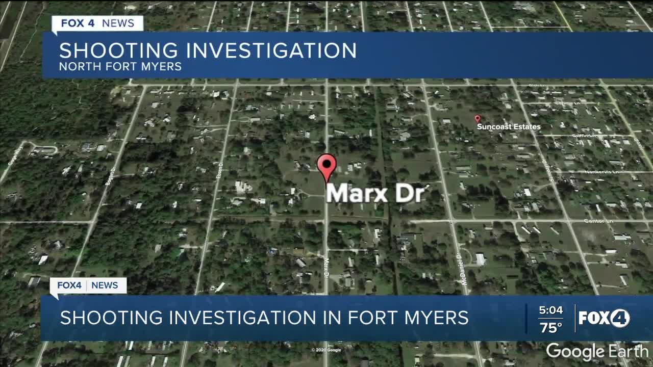 Shooting investigation in North Fort Myers