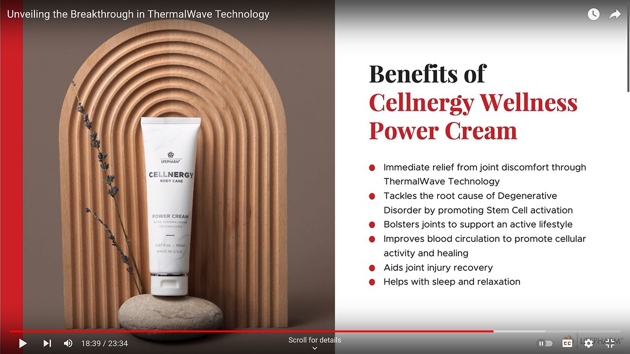 Cellnergy Wellness Power Cream Worlds First Topical Solution For Degenerative Disorder