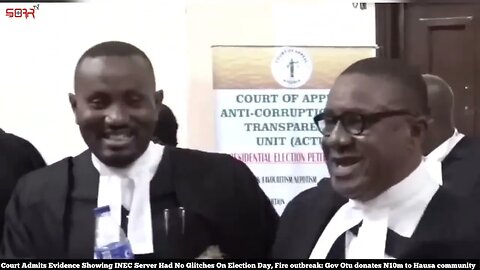 Court Admits Evidence Showing INEC Server Had No Glitches On Election Day