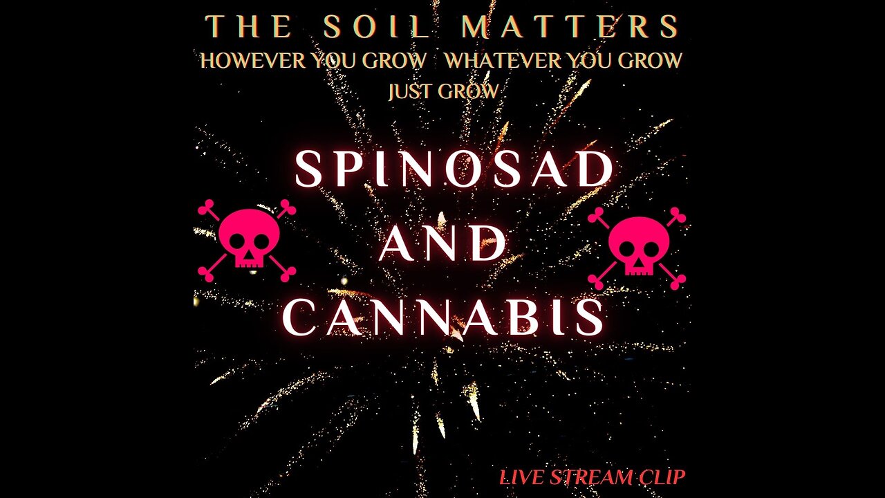 Spinosad And Cannabis