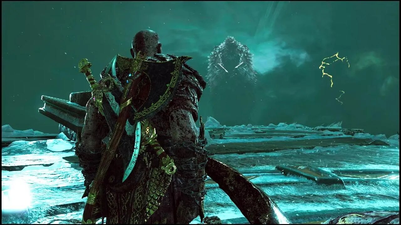 Zeus Haunts Kratos From Hel | PS5, PS4 | God of War (2018) 4K Clips