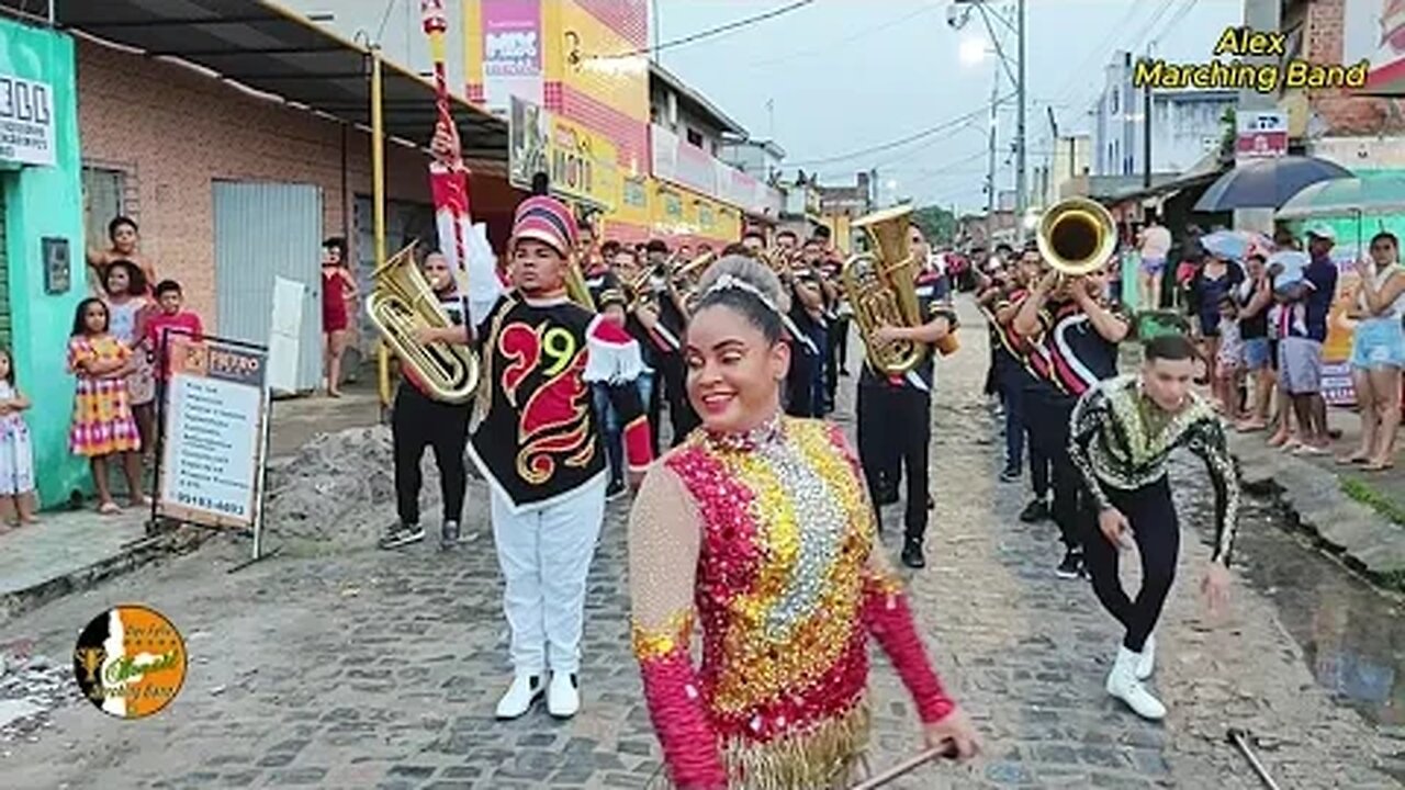 BANDA MARCIAL 9 DE JULHO 2023 NO 1º ENCONTRO DE BANDAS E FANFARRAS 2023 NO MUNICÍPIO DE GOIANA - PE.