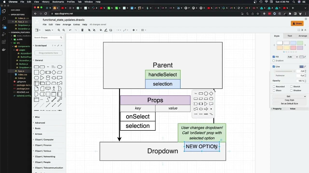 Controlled Component Implementation in React (198)