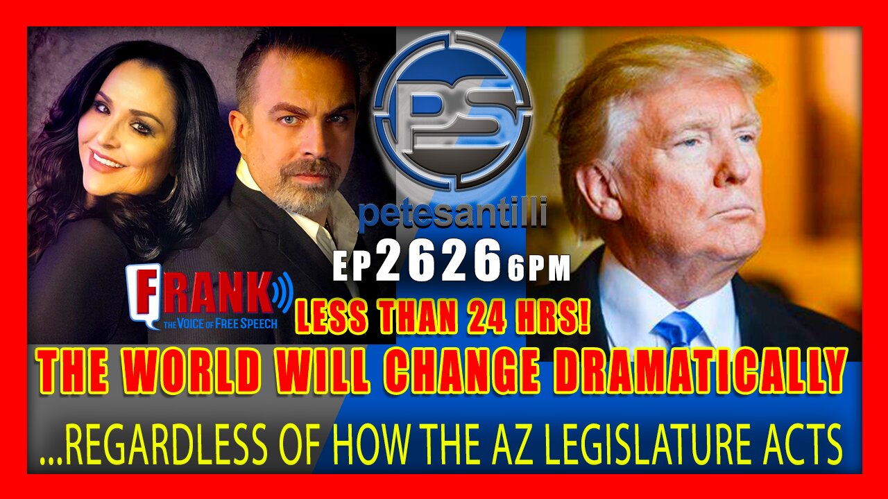 Live EP 2626-6PM LESS THAN 24HRS! THE WORLD WILL CHANGE DRAMATICALLY AFTER TOMORROW