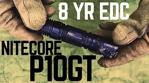 NiTECORE P10GT Flashlight After 8 Years #edc #tacticalgear #strobelight