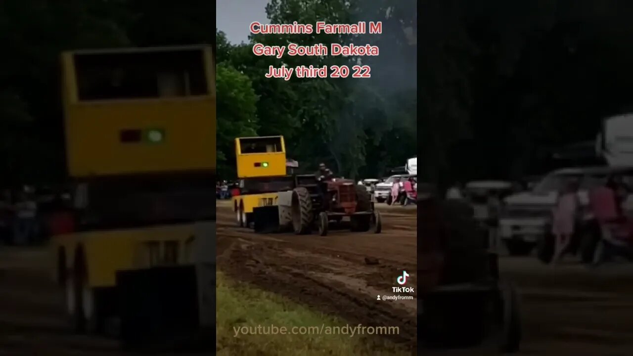 Cummins Farmall M Sled Pulling Gary SD 07/03/2022