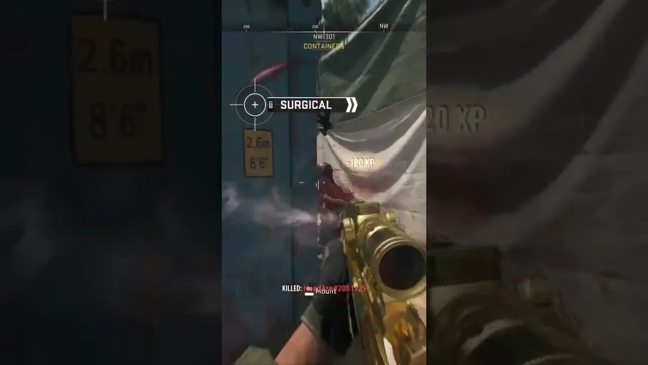 That hitmarker 😡 crazy Feed tho #shorts #modernwarfare2 #viral