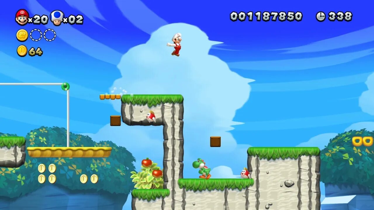 New Super Mario Bros U Sparkling Waters 3