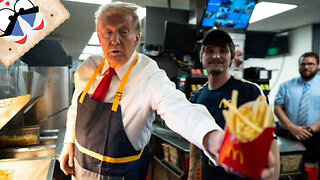 Lefties Extra Salty After Trump McDonalds Homerun