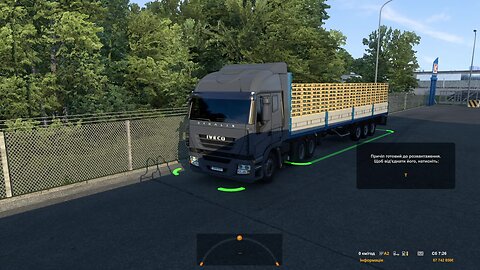 ETS2, Iveco Stralis, Panevezys - Riga