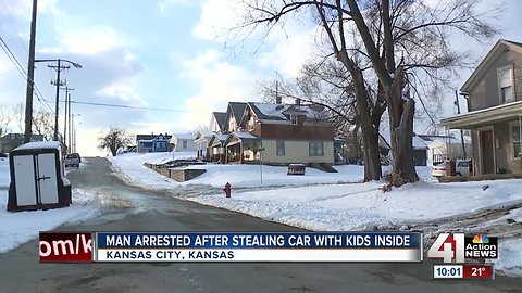 Children safe, suspect in custody after armed kidnapping, carjacking in KCK