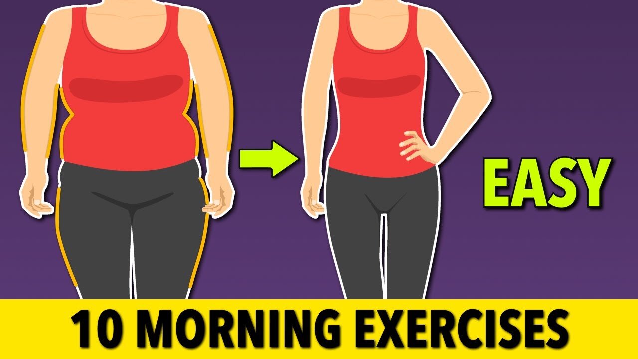 10 Quick & Easy Morning Exercises For Full Body