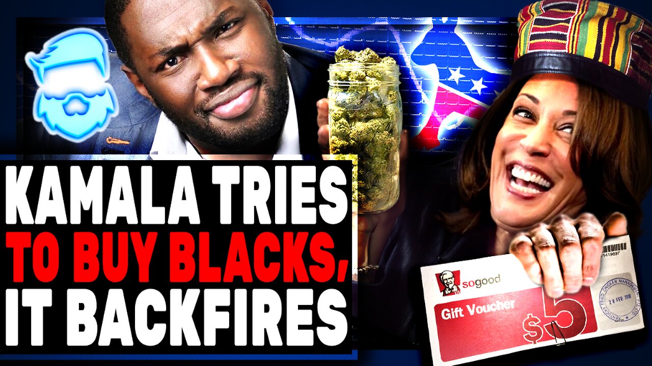 Kamala Harris IN DEATH SPIRAL After Trying To LITERALLY Buy Black Men & It Epically Backfired!