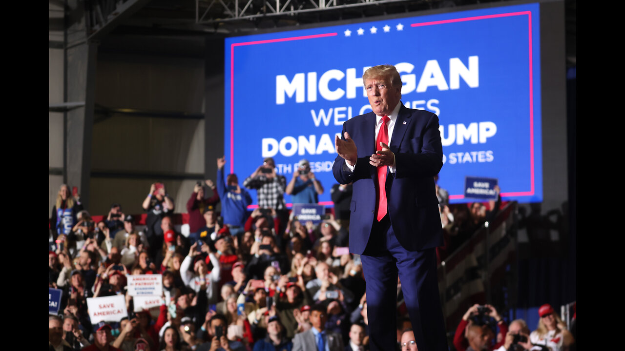 Trump says giving Tudor Dixon 'good hard look' in Michigan GOP governor primary - Just the News Now