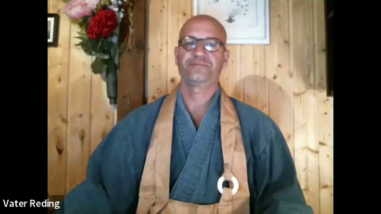 Haus und Hof - Männer im Gebet & Meditation - Zen Kloster - Zen Meister Vater Reding