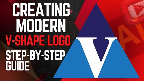 Creating a Modern V-Shape Logo Design: Step-by-Step Guide