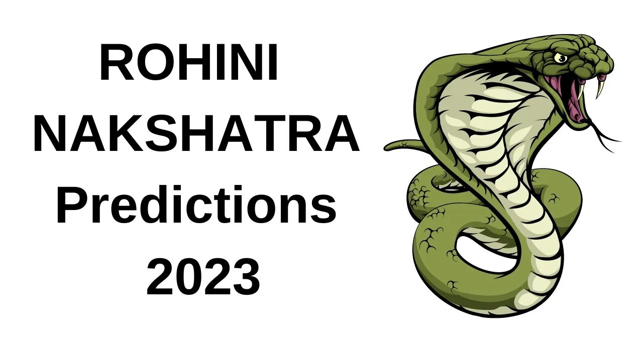 ROHINI NAKSHATRA PREDICTIONS FOR 2023 (Podcast)