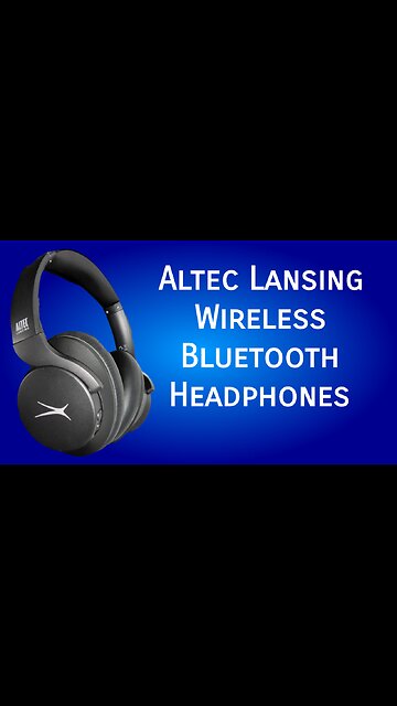 Altec Lansing Wireless Bluetooth Headphones #wireless #bluetooth #headphones #youtubeshortsvideo