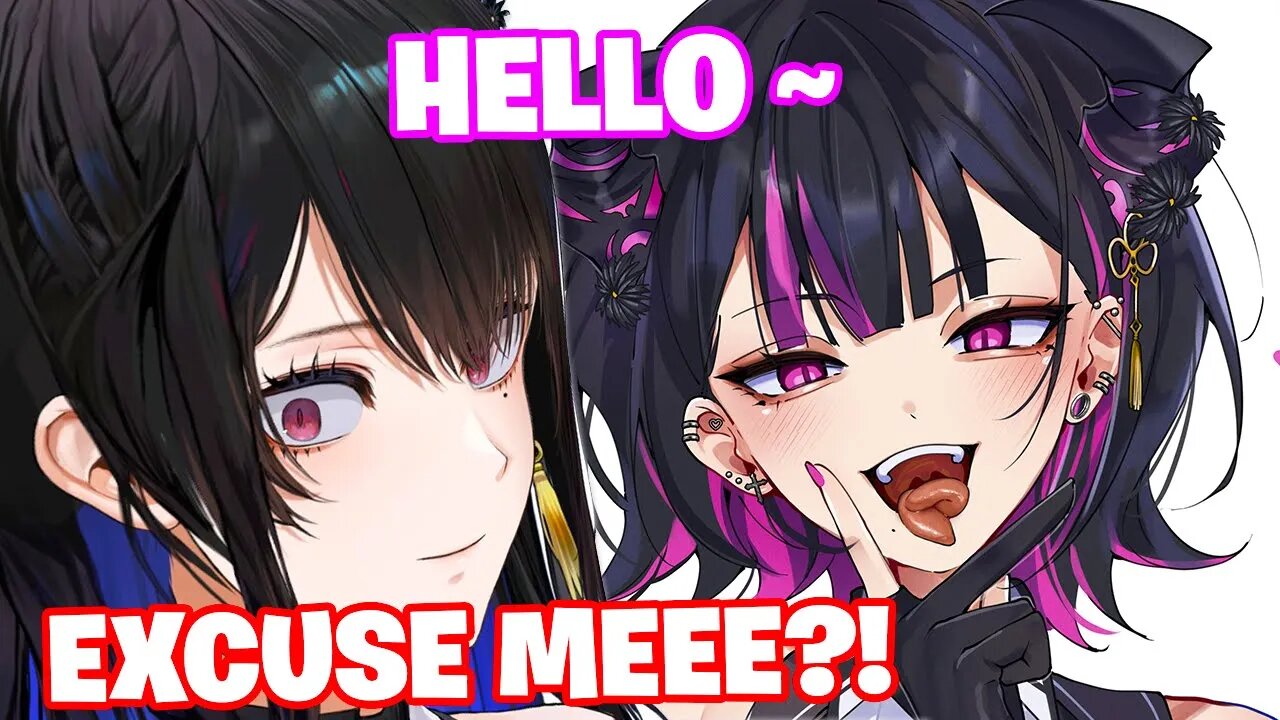 Aradia Suddenly Appears in Nerissa's stream and use her 𝑯𝑶𝑻 voice... 【Hololive En】