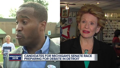 Debbie Stabenow, John James to face off in Senate debate