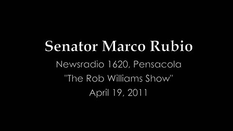 Sen. Rubio Faults Radical Left For Inaction On Debt