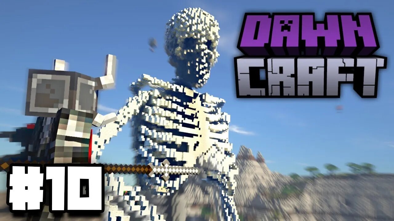 DawnCraft Souls-Like Minecraft Gameplay Walkthrough Part 10 (4K HDR) (RTX 4090) (i9 13900KF DDR5)