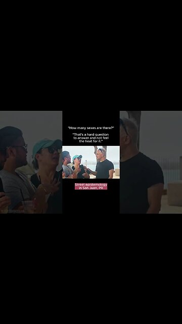 Man admits it is difficult to say "there are two sexes" in current cultural climate #genderidentity