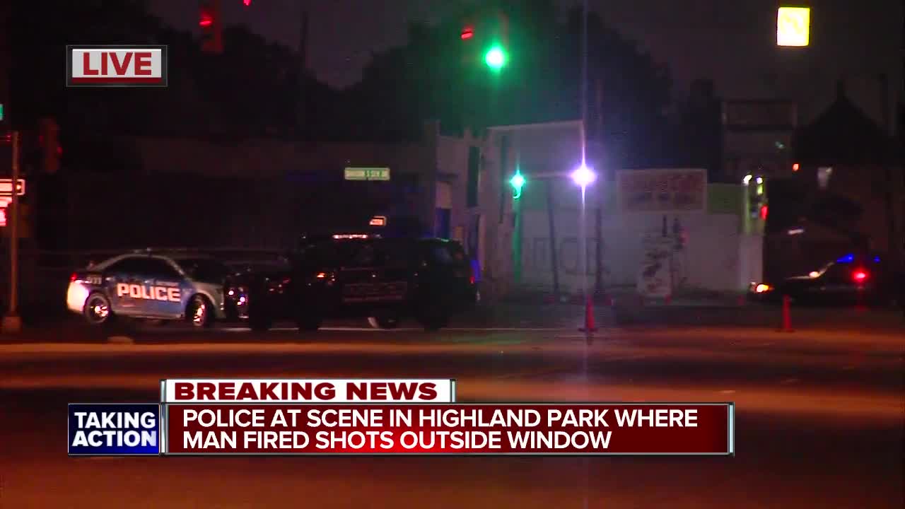 Man fires shots out of apartment in Highland Park, police asking public to avoid area