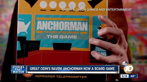 Great Odin's Raven! Anchorman now a board game