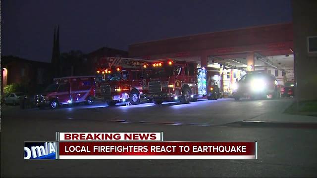 Local firefighters ready for earthquake response