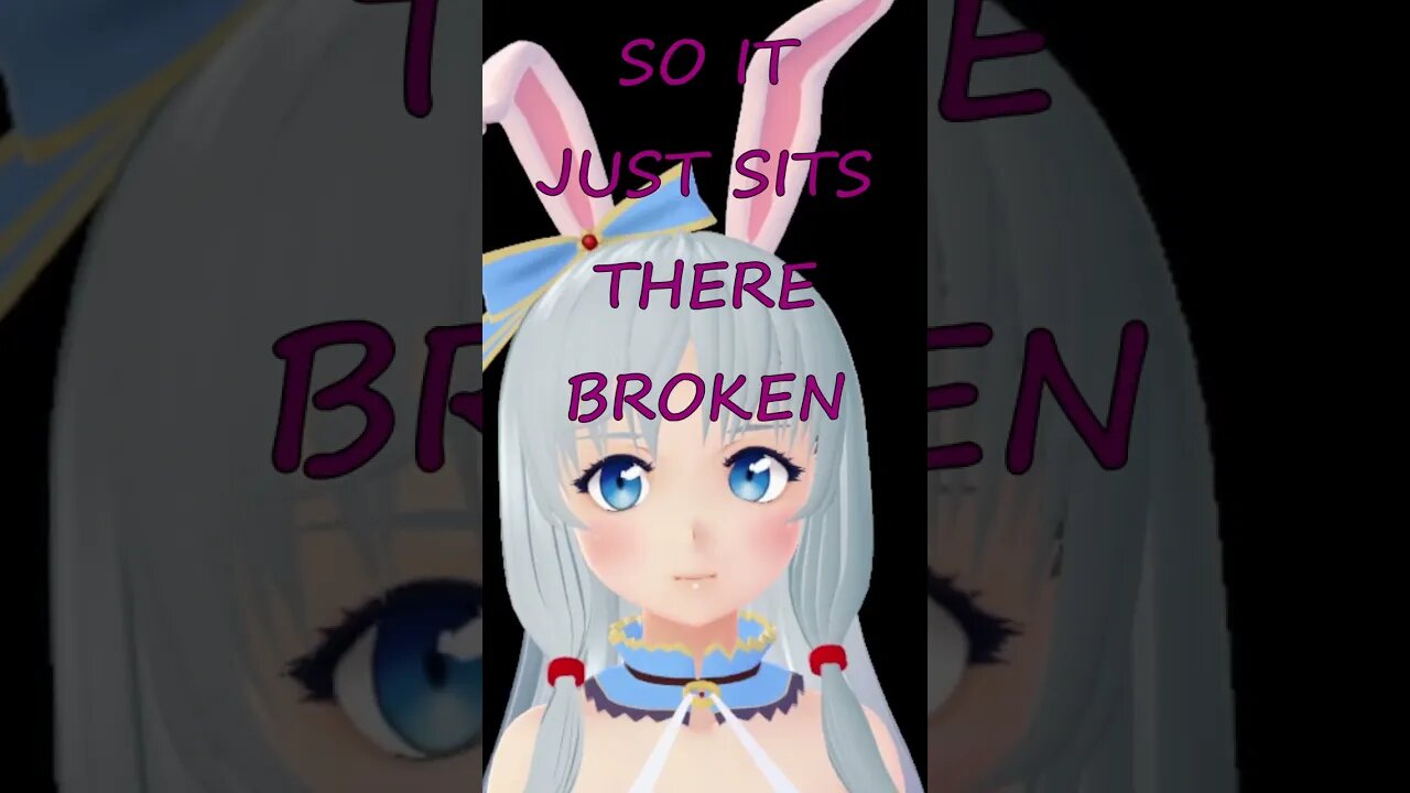 IM BROKEN 🙃 #shorts #vtuber #envtuber #vtuberuprising #envtubermemes #bunnyvtuber #memes #bunny