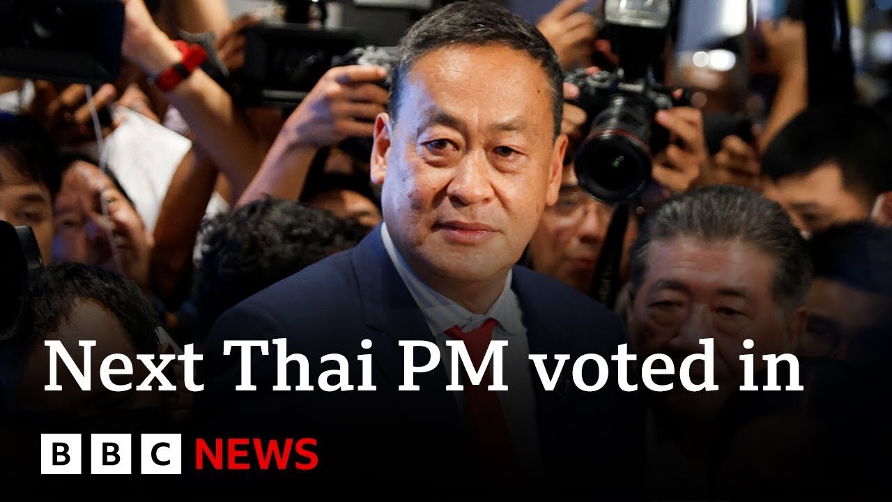 Srettha Thavisin voted as next Thai prime minister after Shinawatra jailed