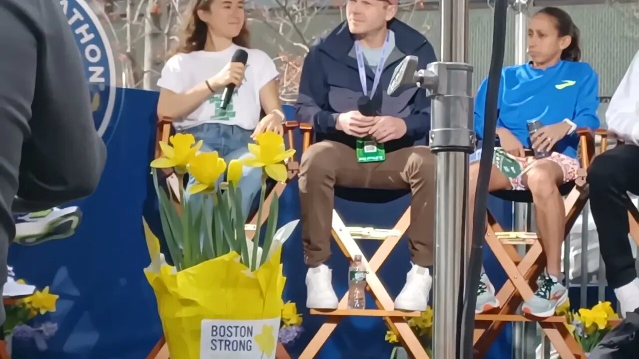 four of the runners for next week Marathon