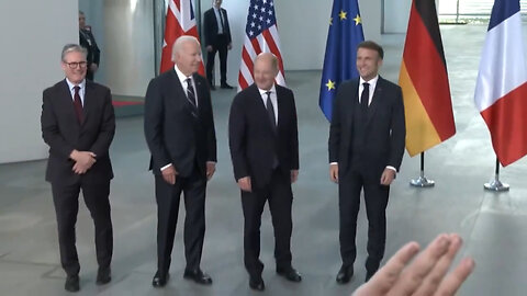 Biden's Bizarre Actions In Berlin Raise The Question Again Of Who's Running The Country