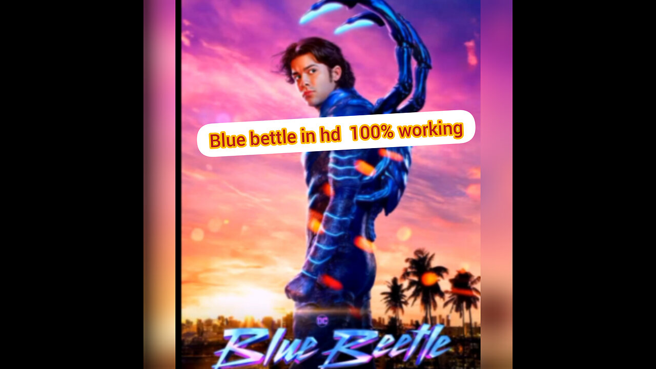 How to download Blue beetle movie 2023