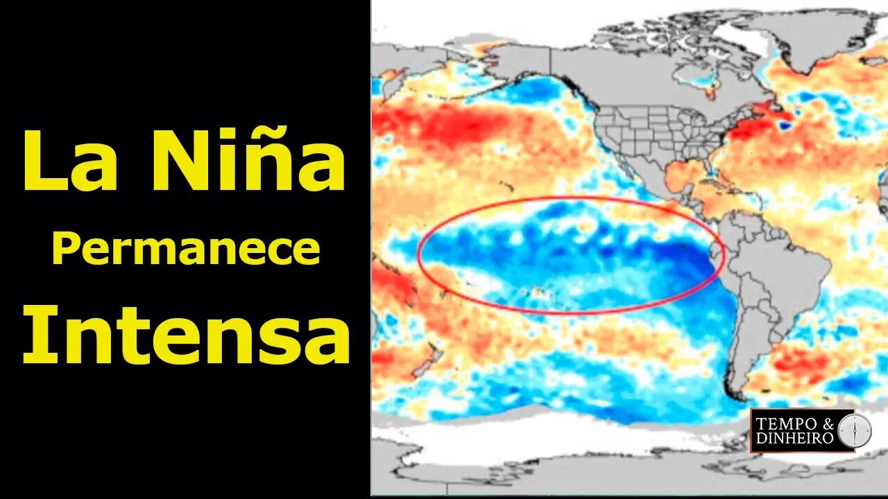 Granizo e mais chuva no radar. La Niña permanece intensa