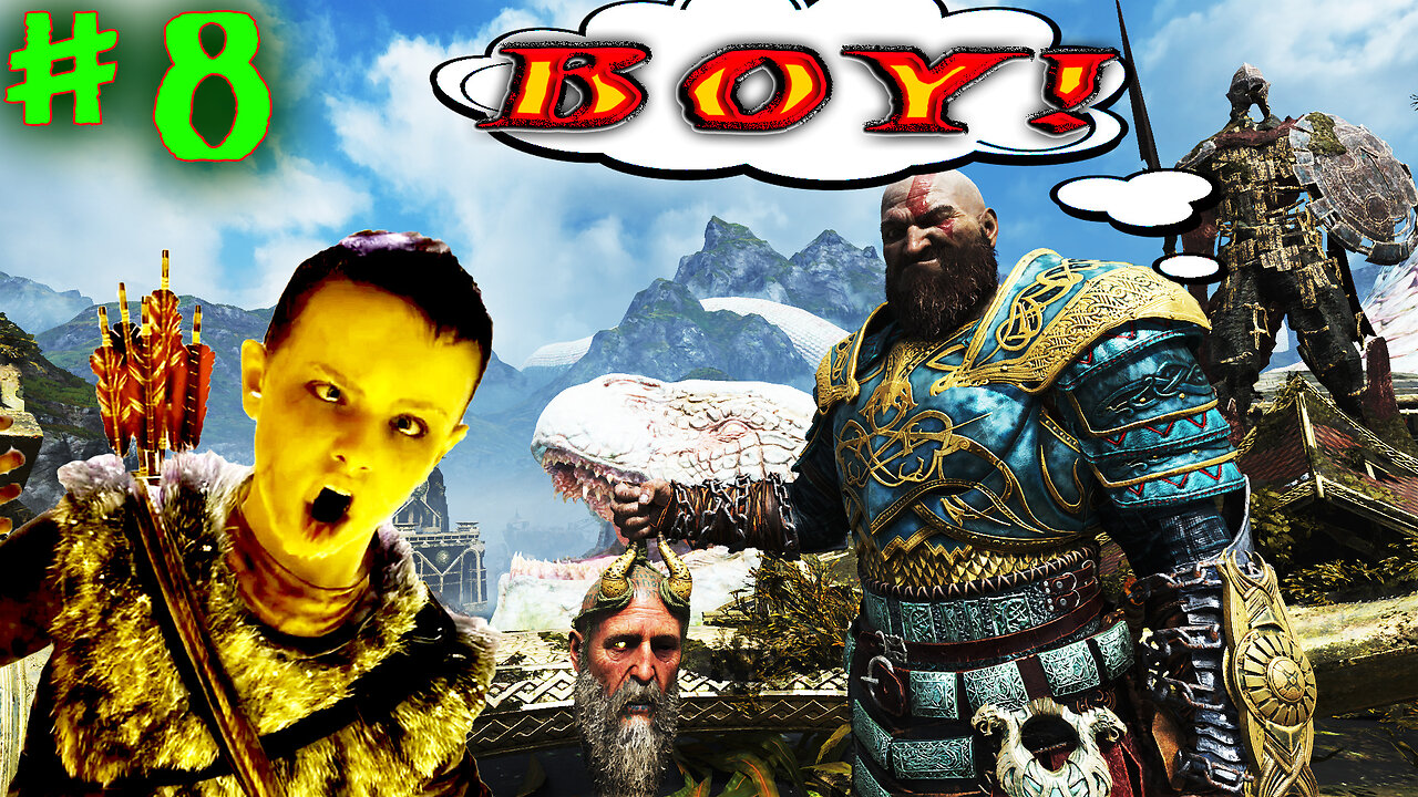 [2018] 🪓 God of War 🪓 Side-Quests ( Exploring ) 👊 Give me a Challenge 👊 Part 8