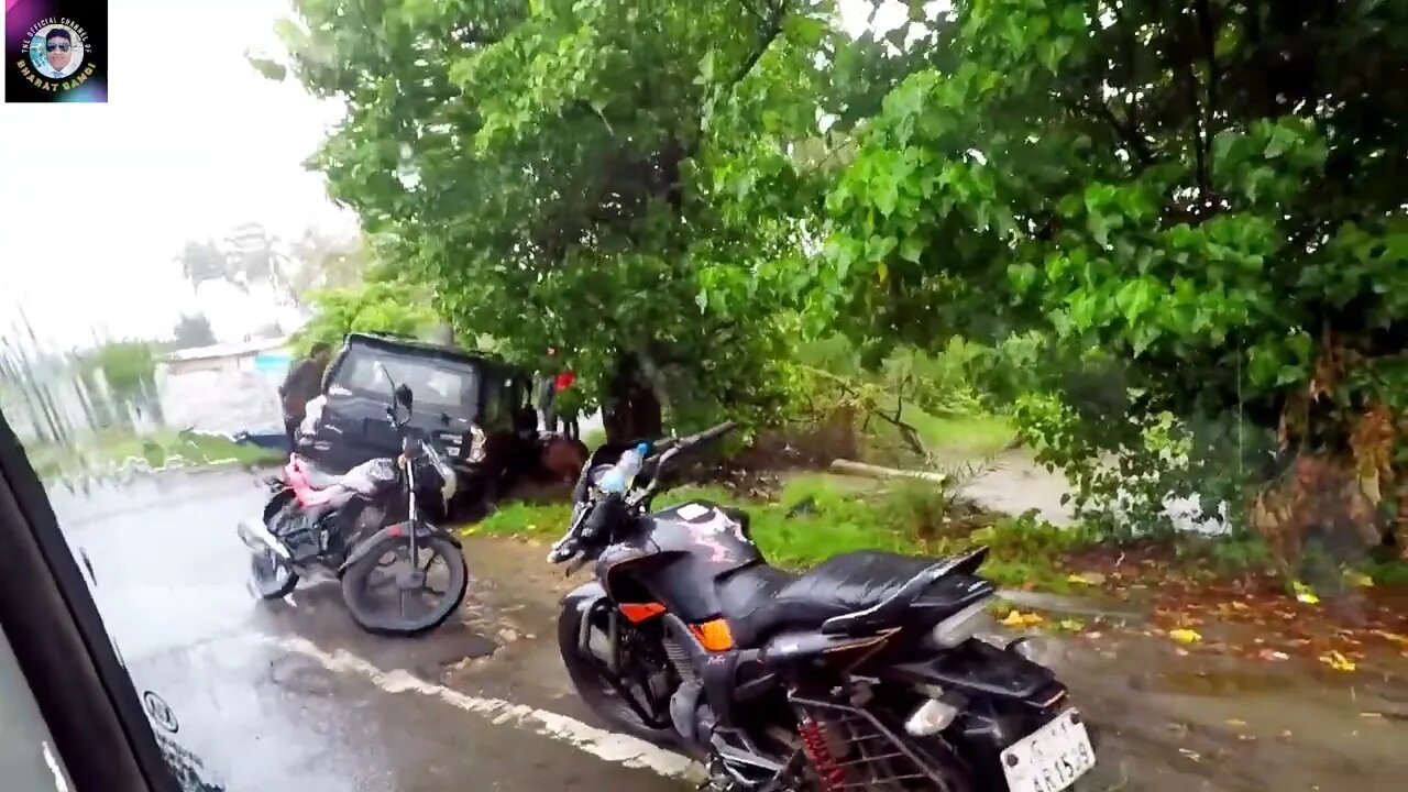 Accident near Galaxy School Fudam Diu-Daman India