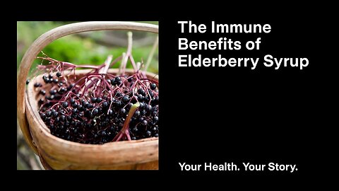The Immune Benefits of Elderberry Syrup