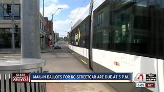 Streetcar expansion ballots due Tuesday by 5 p.m.