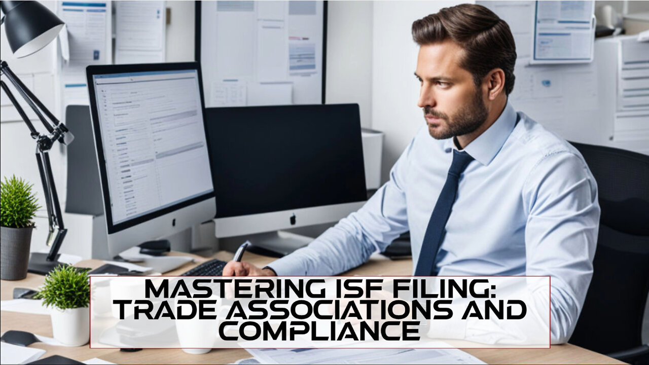 Mastering ISF Filing: The Role of Trade Associations in Compliance