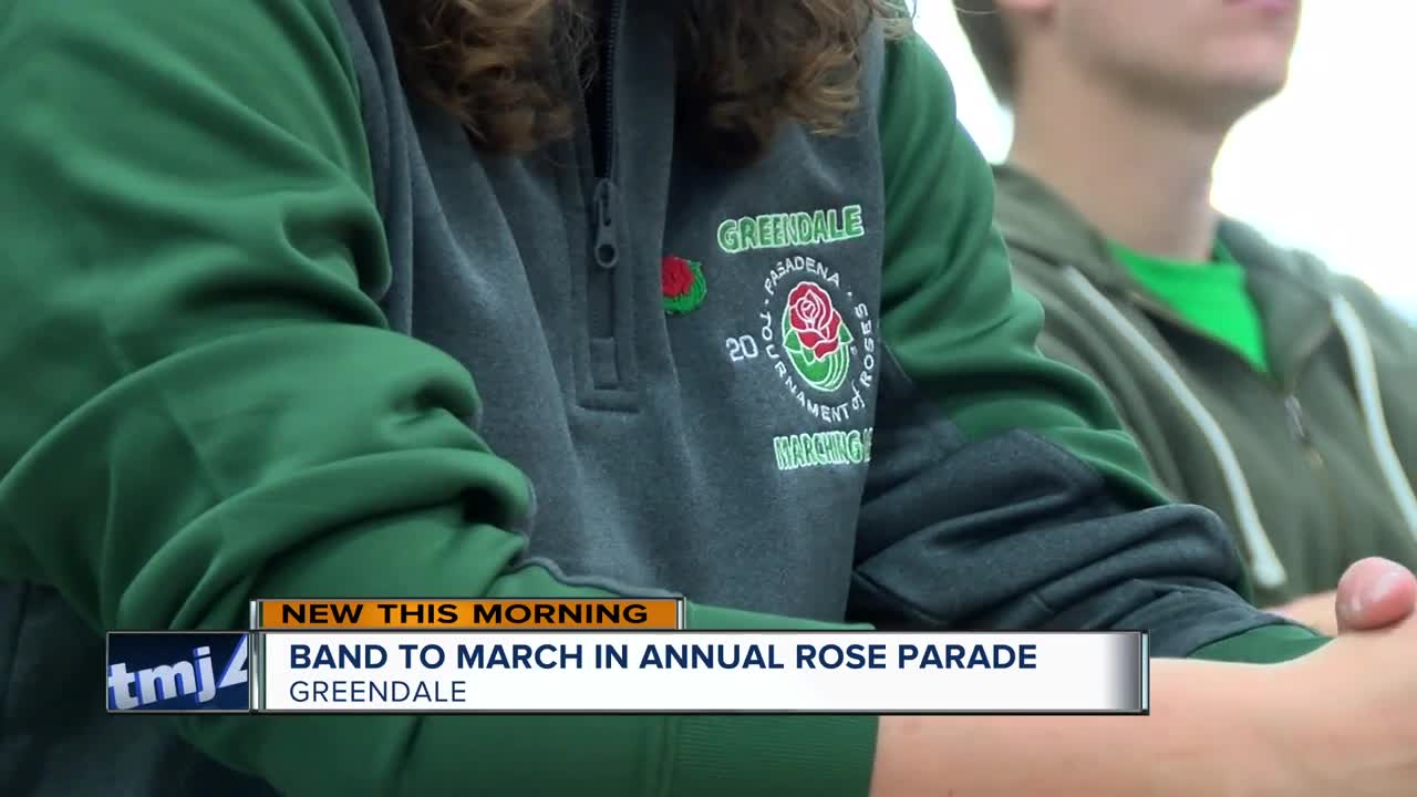 Greendale High School band to march in Tournament of Roses Parade