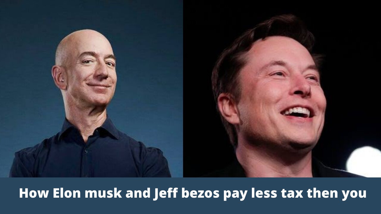 Elon musk Jeff bezos and other billnaires pay less tax then us