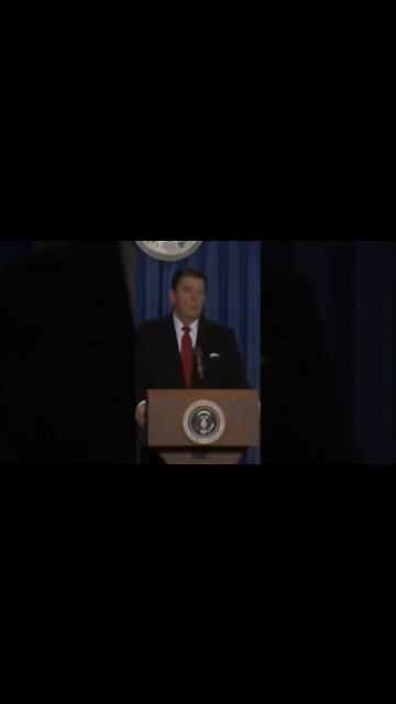 Everyone knows it’s True! 🎰🍕 Ronald Reagan 1983 * #PITD #Shorts (Linked)