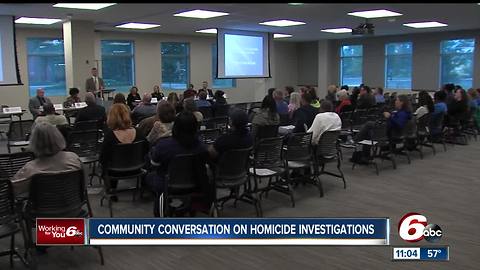 Grieving families learn the homicide investigation process