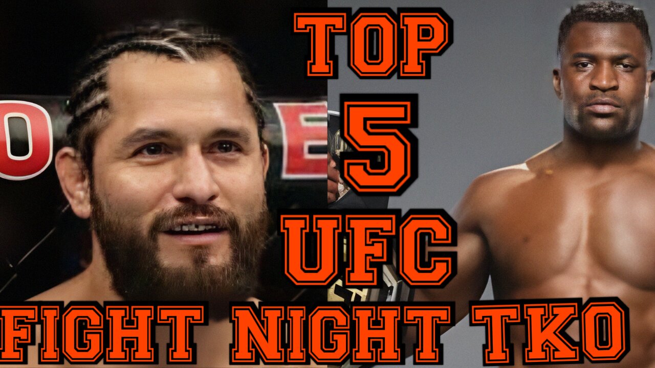 Top 5 UFC fight night Knockouts of All Time #ufc#mma