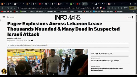 Thousands Wounded & Many Dead in Israeli Attack