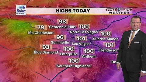 13 First Alert Las Vegas weather August 29 morning